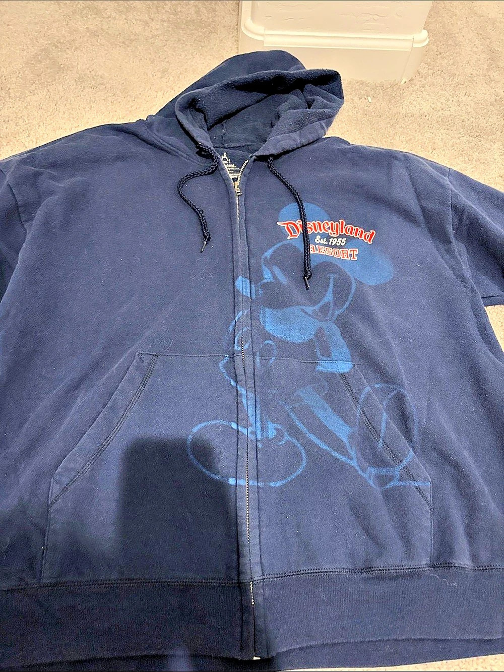 Disneyland Resort Mickey Mouse Hoodie Mickey Mouse Zip Hoodie